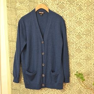 Deep blue cardigan